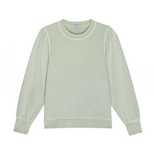 Rails Marcie Puff Sleeve Sweatshirt Small Pale Mint